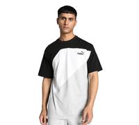 Puma T-Shirt Power Colorblock Tee Unisex PUMA Black