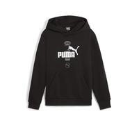 Hoodie PUMA "PUMA POWER Graphic Jungen" Gr. 140, schwarz (black) Kinder Sweatshirts (57455635-140) black
