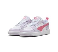 PUMA Rebound V6 Lo Sneaker Kinder 22 - lilac frost/magic rose/puma white 37