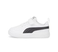 PUMA - Puma Rickie Ac Inf, Turnschuhe, Unisex-Kinder, Weiß Schwarz, 23 EU