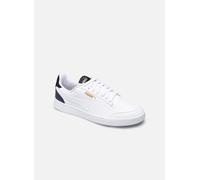 PUMA Puma Shuffle, Unisex-Erwachsene , Puma White-Puma White-Peacoat-Puma Team Gold,