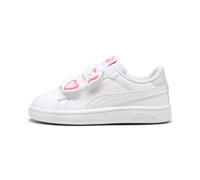 PUMA PUMA SMASH 3.0 BADGES V INF, Damen Sneaker, PUMA WHITE-MAGIC ROSE-LILAC FROST,