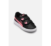 PUMA Baby Mädchen Smash 3.0 Hearty V INF Sneaker, Black-Magic Rose, 38 EU Child, Puma Black Magic Rose, 5 UK Child
