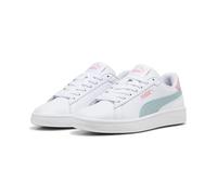 Puma Puma Smash 3.0 L JR, Unisex Sneaker, Puma White-MODERN Mint-PINK Fruit,
