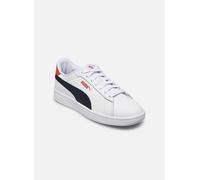 Puma Kinder Sneaker Smash 3.0 L Jr 392031-11 38 White Navy-For All Time Red