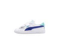 PUMA PUMA Smash 3.0 L V INF, Unisex Sneaker, PUMA White-Vivid Blue-Aquatic,