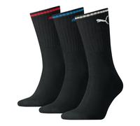 Puma Sport Crew Stripe Socken 3 Paare EU 47-49 Black (Herstellerartikelnummer: 100000946-001-047)