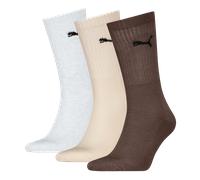PUMA "PUMA UNISEX CREW SOCK 3P" 3 Paar, mit farblichem Logo (96831251-35) braun, alpine snow