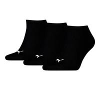 Puma Sneaker Plain 3P Socks Socken 39-42 schwarz