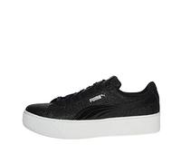 Puma Puma Vikky Platform Glitz Jr Sneaker Mädchen, Schwarz (Puma Black-Puma Black 08), 37 EU