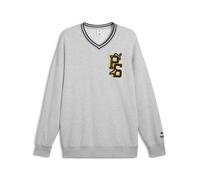 Puma PUMA x STAPLE V-Neck Crew TR Sweatshirt grau in M