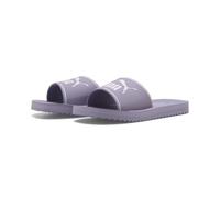 PUMA PURECAT 2.0 Unisex-Sandalen, glänzend lila und perlrosa, Größe 42, Lila Glanz Perlrosa, 44,5 EU, Lila Perlrosa Glanz, 43/44.5 EU