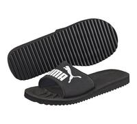 PUMA Purecat Badelatschen black/white 40.5