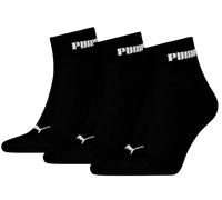 PUMA Herren Socken UNISEX QUARTER PLAIN 3P (701230337) 35-38 BLACK