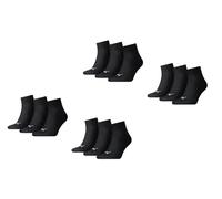 Puma Quarter Socken 12-Pack schwarz 2.0 : 39-42