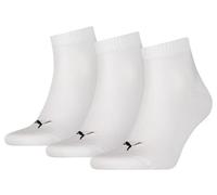 Puma Quarter Socken 3-Pack weiß : 39-42