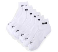 PUMA Quarter-Socken 3er-Pack Unisex, Kleidung, Weiß, 43-46 White