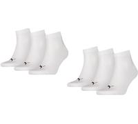 Puma Quarter Plain Socken Senior (6-pack) - 35/38