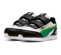PUMA Unisex Baby R78 LIGHTWIND SUPER V INF Sneaker, White-Archive Green Black, 23 EU