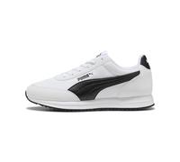 Sneaker PUMA "R78 Lightwind Sneakers Erwachsene", Damen, Gr. 41, weiß schwarz, Obermaterial: Synthetik, Textil. Futter: Textil. Innensohle: Textil, Keine Angabe. Laufsohle: Synthetik, Gummi, Schuhe Sn