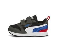 PUMA R78 V PS, Unisex-Kinder Sneaker, Schwarz, 34 EU