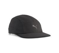 Flex Cap PUMA "Race Day 5-Panel-Cap Erwachsene", Gr. onesize, schwarz, Obermaterial: 50% Polyester, 50% Elastomultiester; Futter Vorderteil: 100% Polyester; Einsatz: 100% Polyester, bedruckt, Caps (31