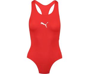Puma Racerback Swimsuit Damen Badeanzug, grau S