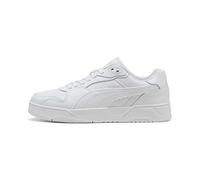 PUMA RBD Break Low Unisex-Sneaker, Weiß/Kühles Hellgrau/Schwarz, 7.5 UK