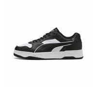 PUMA RBD Break Low Unisex-Sneaker, Weiß, Schwarz, 3.5 UK