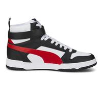 PUMA Unisex Rbd Game Sneaker, White High Risk Red Black Team Gold, 44 EU