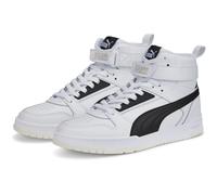 PUMA Unisex Rbd Game Sneaker, White Black Team Gold, 47 EU