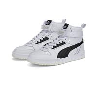 Puma Unisex Sneaker RBD Game 385839-01 46 Puma White-Puma Black-Puma Team Gold
