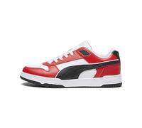 PUMA Rbd Game Low Track Schuh für Herren, Größe 45, Puma Weißes Gold, Schwarz für alle Zeiten, Rot, PUMA Gold, 43 EU