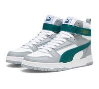 PUMA Kinder Freizeitschuhe RBD Game Jr PUMA WHITE-MALACHITE-COOL MID 39 (4065454848314)
