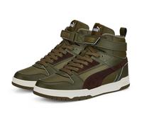 PUMA RBD Game Winterized Mid-Top Sneaker gefüttert deep olive/dark chocolate/puma team gold 43