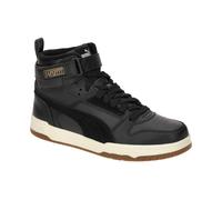 PUMA Sneaker Herren Glattleder schwarz, 44.5 (10)