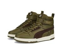 PUMA Unisex Kinder Rbd Game Wtr Jr Sneaker, Deep Olive Dark Chocolate Puma Team Gold, 37 EU
