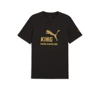PUMA RC Lens KING Logo T-Shirt Herren, Accessoires, Schwarz, XXL Black