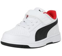 Sneaker PUMA "REB-L AC+ PS", Gr. 28, bunt (puma weiß, puma schwarz, for all time rot), unifarben, sportlich, Schuhe (51111110-28) puma weiß, puma schwarz, for all time rot