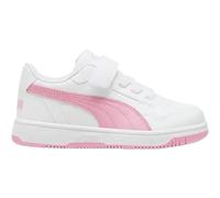 Sneaker PUMA "REB-L AC+ PS", Gr. 32, weiß (puma weiß, mauved out, magenta gleam), mehrfarbig, sportlich, Schuhe (75096731-32) puma weiß, mauved out, magenta gleam