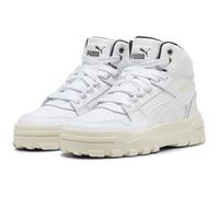 PUMA Rebound Abrupt Sneaker Kinder 01 - PUMA white/alpine snow/flat dark gray 36