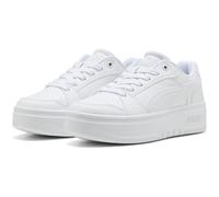 PUMA Rebound Femme Low Plateau Sneaker Damen 01 - PUMA white/vapor gray 38