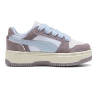 PUMA Rebound Femme Memoires Plateau Sneaker Mädchen 01 - PUMA white/haute tropic/plum jam 34