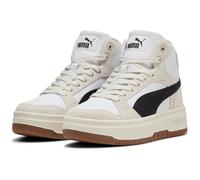 PUMA Rebound Femme Mid Suede Sneaker Damen 01 - PUMA white/PUMA black/frosted ivory 41
