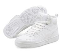 PUMA Rebound Joy Mid-Top Sneaker Kinder PUMA white/PUMA white/limestone 38
