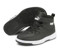 PUMA Rebound Joy PS Kinder Fell-Sneaker mit Klettverschluss PUMA black/PUMA white 32