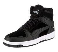 Puma Rebound Layup Fur Sd Jr, (Puma Black-Puma White 01), 5 (38 EU) EU