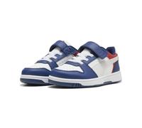 Puma Kinder Sneaker Rebound Slam Lo AC+ PS 408293-06 33 Blue Jewel-Feather Gray-PUMA White