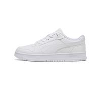 Sneaker PUMA "REBOUND SLAM LO", Herren, Gr. 42,5, weiß (puma weiß, glacial gray), Synthetik, kariert, Schuhe Sneaker (88618866-42,5) puma weiß, glacial gray