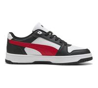 Sneaker PUMA "REBOUND SLAM LO", Herren, Gr. 41, rot (puma schwarz, puma rot, puma weiß), Synthetik, mehrfarbig, Schuhe Sneaker (11379005-41) puma schwarz, puma rot, puma weiß